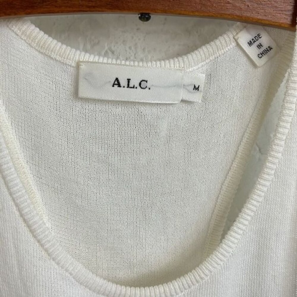 ALC Cotton Ribbed Racerback Tank - Picture 3 of 6
